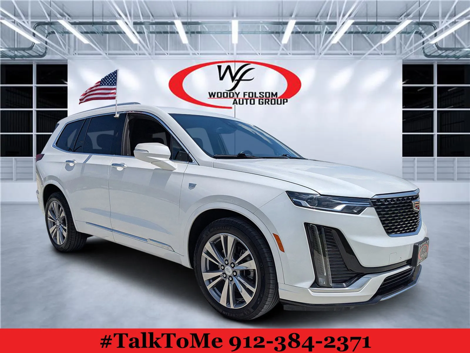 White 2024 Cadillac XT6 AWD Premium Luxury for sale in Douglas, GA