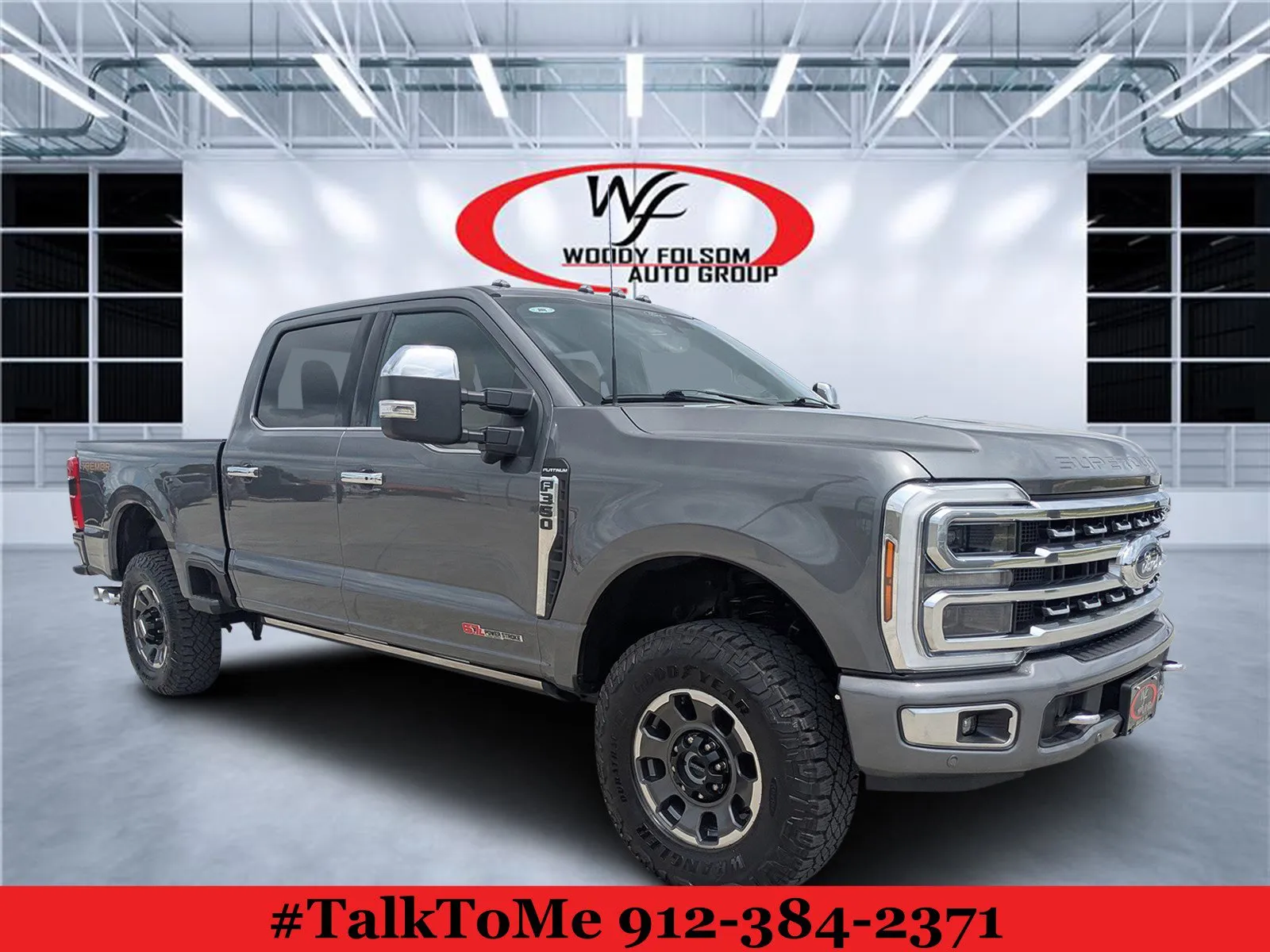 Gray 2024 Ford Super Duty F-350 SRW Platinum for sale in Douglas, GA