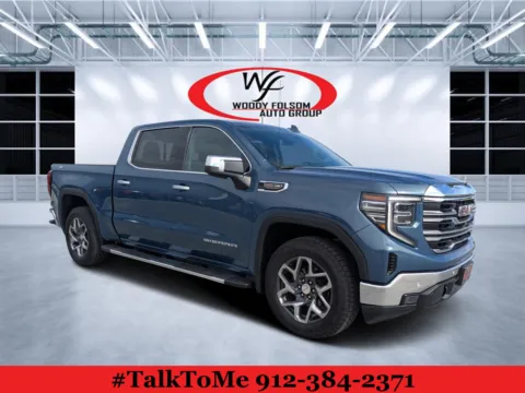 Blue 2024 GMC Sierra 1500 SLT for sale in Douglas, GA