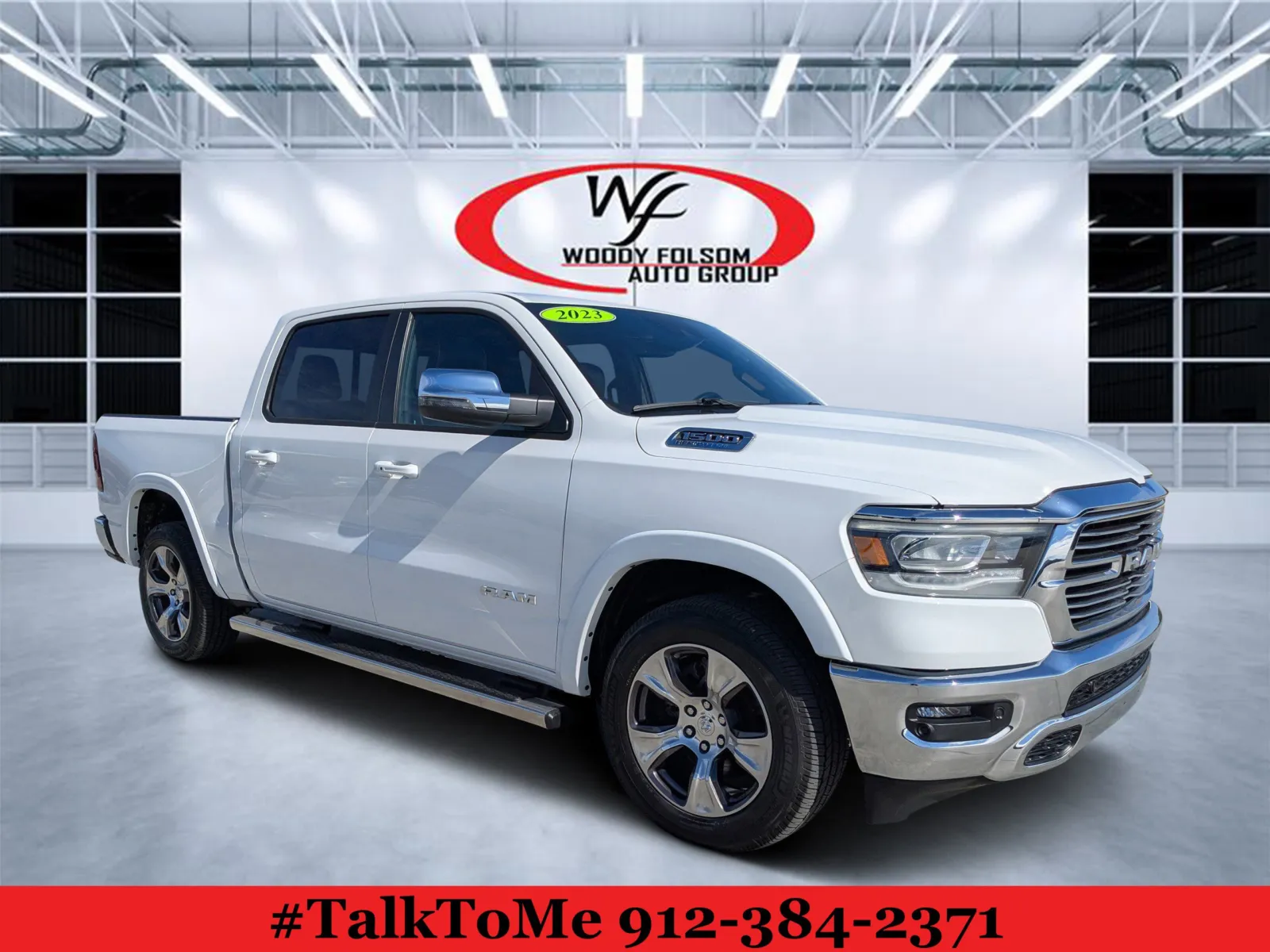 White 2023 Ram 1500 Laramie for sale in Douglas, GA