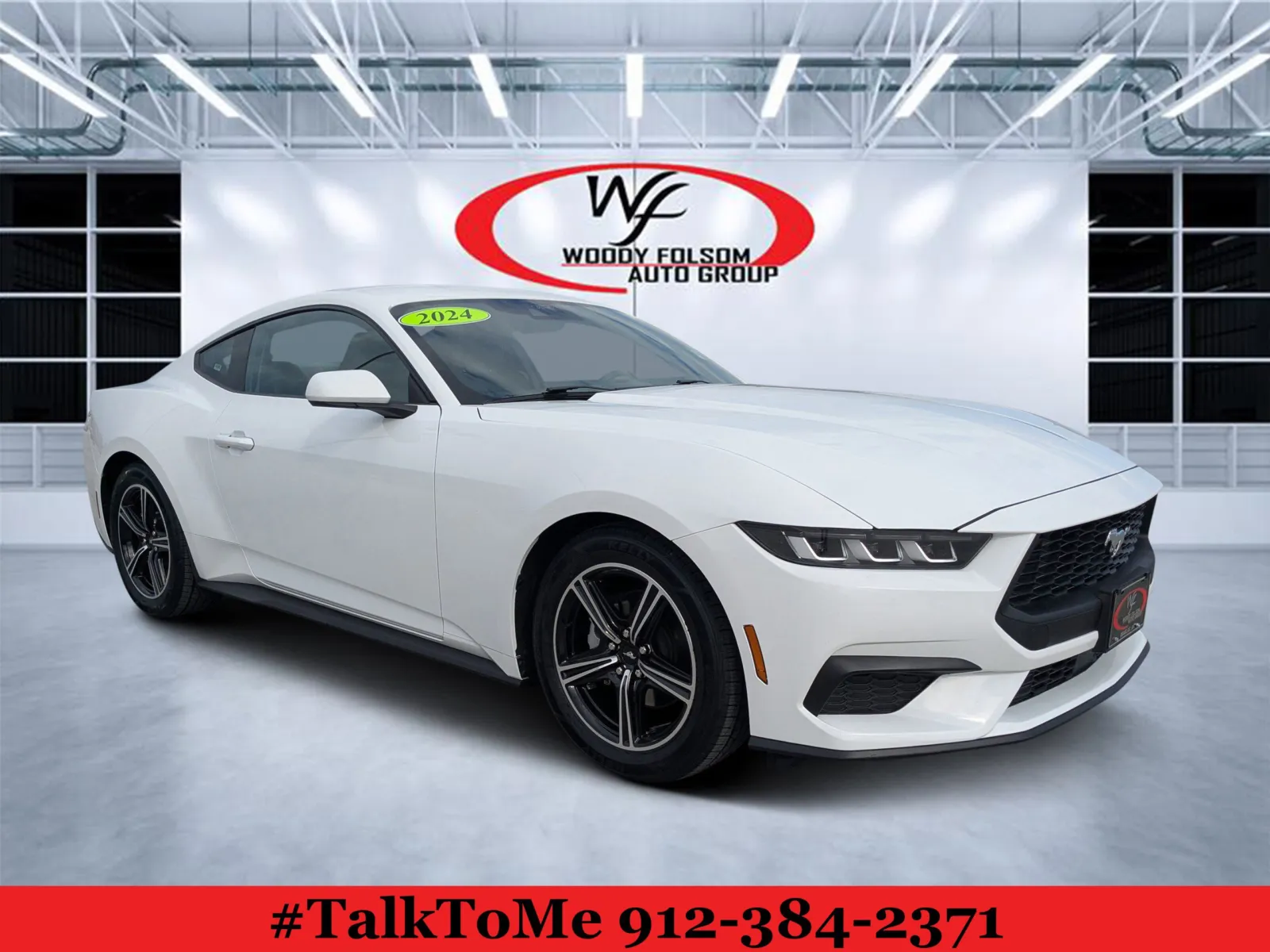 White 2024 Ford Mustang EcoBoost for sale in Douglas, GA