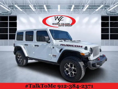 White 2019 Jeep Wrangler Unlimited Rubicon for sale in Douglas, GA