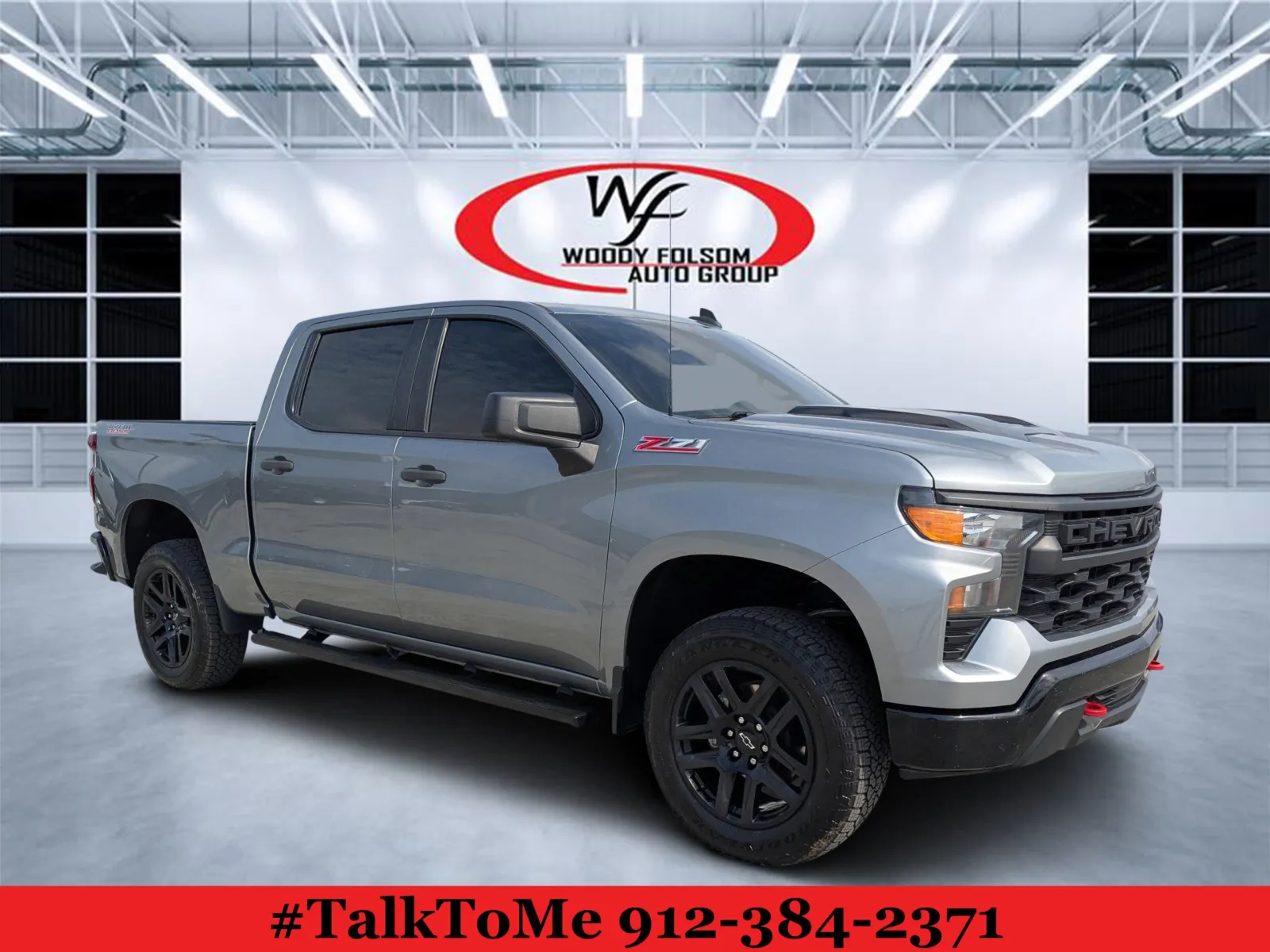 Gray 2023 Chevrolet Silverado 1500 Custom Trail Boss for sale in Douglas, GA