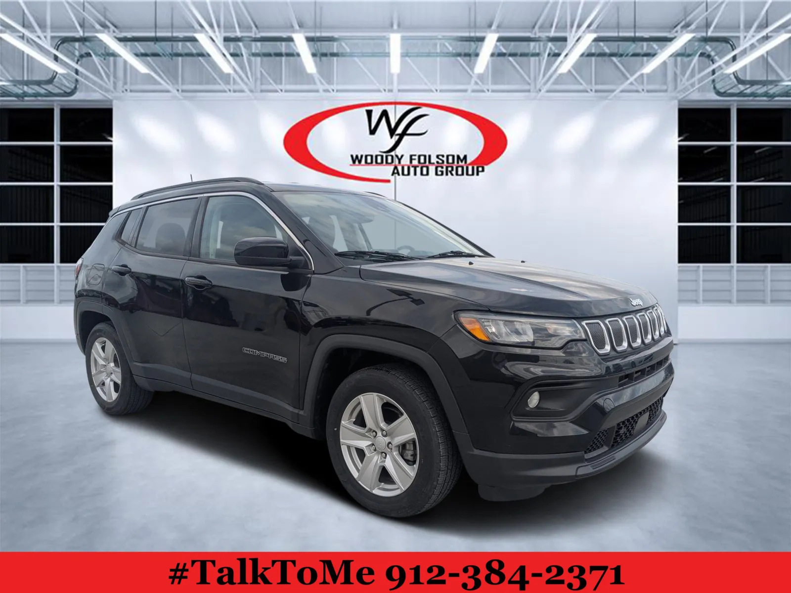 Black 2022 Jeep Compass Latitude for sale in Douglas, GA