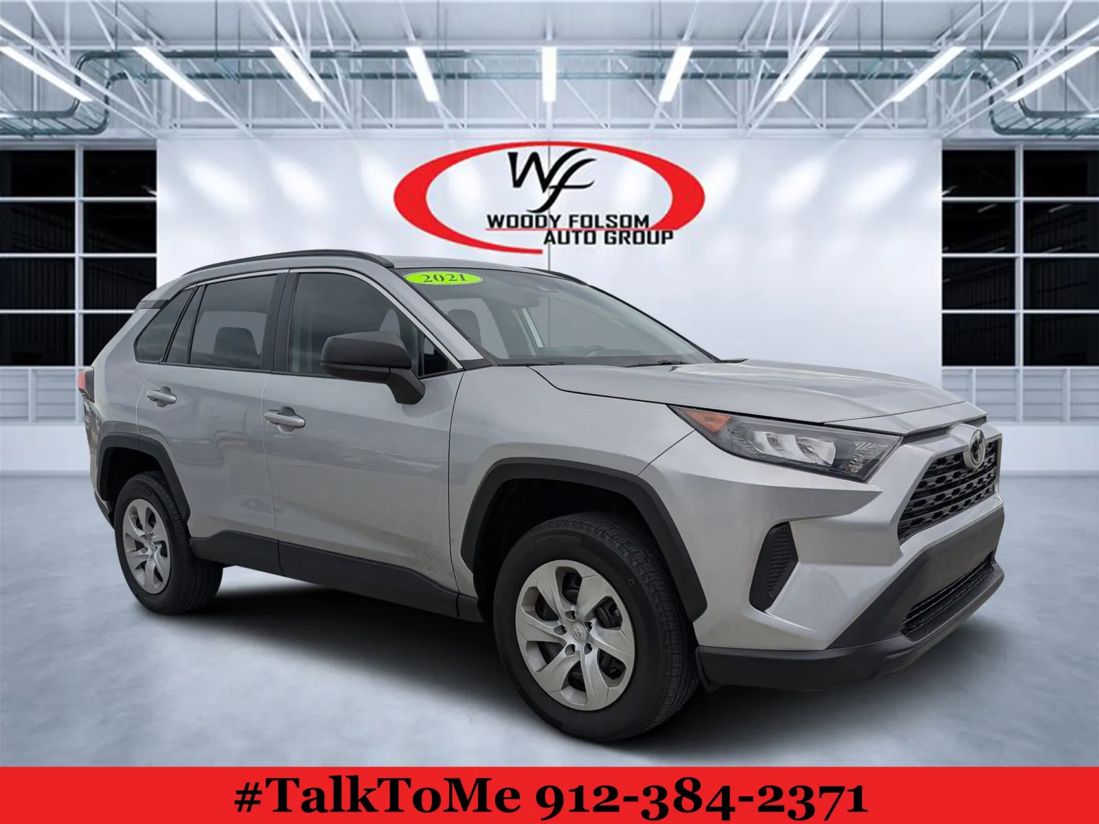 Silver 2021 Toyota RAV4 LE for sale in Douglas, GA