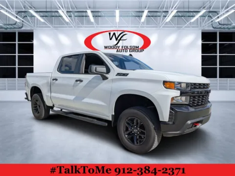 White 2021 Chevrolet Silverado 1500 Custom Trail Boss for sale in Douglas, GA
