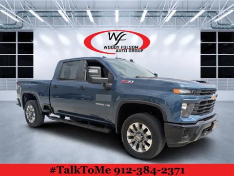 Blue 2024 Chevrolet Silverado 2500HD Custom for sale in Douglas, GA