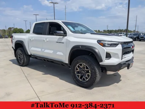 White 2023 Chevrolet Colorado 4WD ZR2 for sale in Douglas, GA