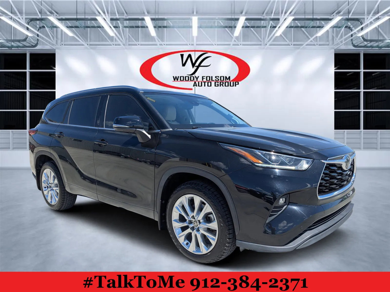 Black 2020 Toyota Highlander Limited for sale in Douglas, GA
