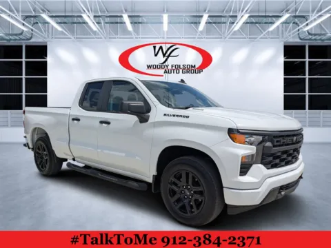 White 2024 Chevrolet Silverado 1500 Custom for sale in Douglas, GA