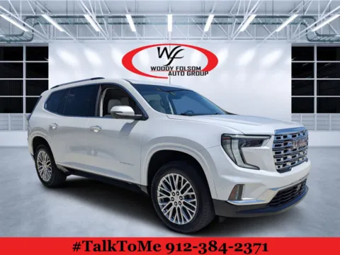 White 2024 GMC Acadia FWD Denali for sale in Douglas, GA