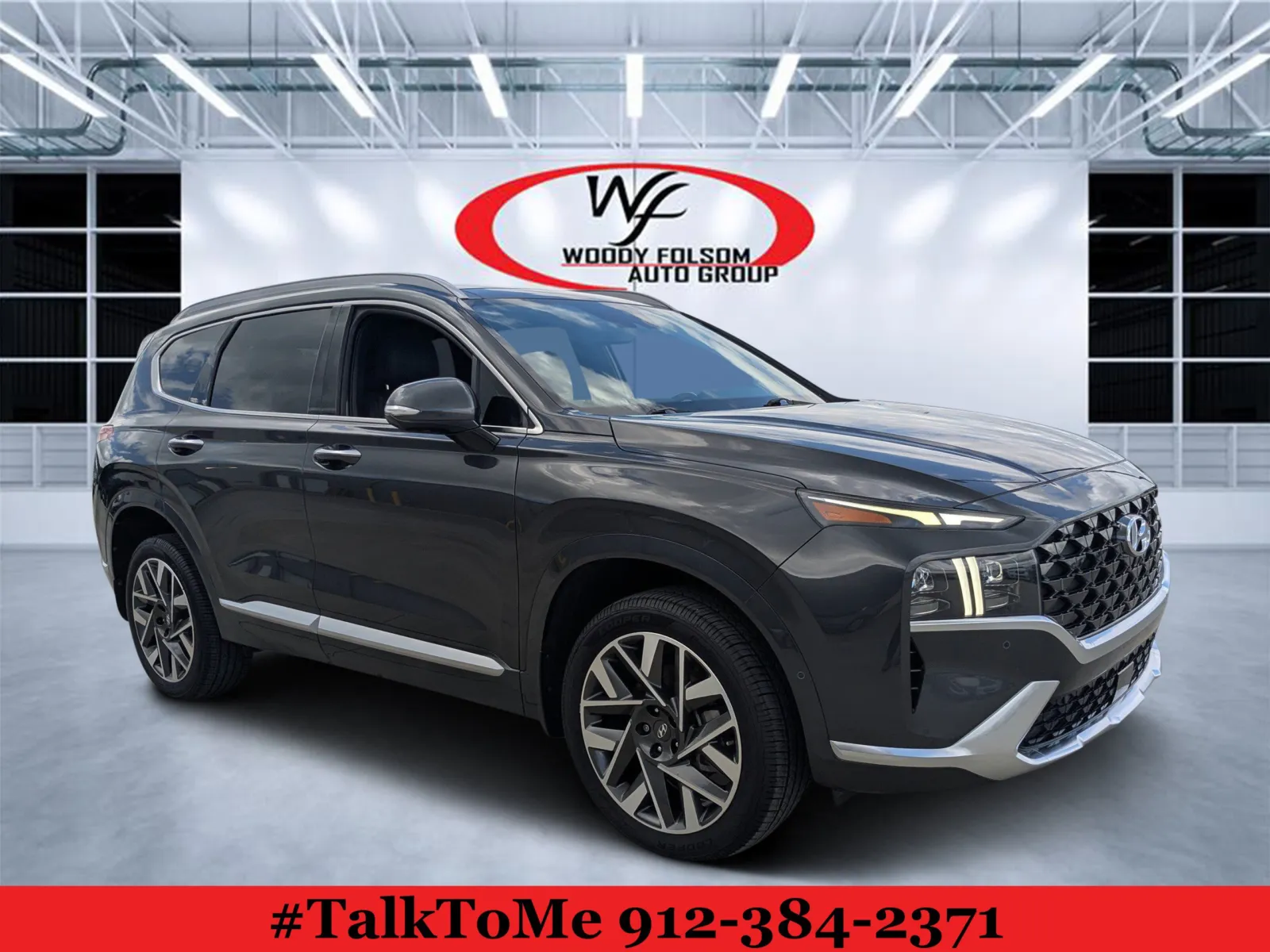 Gray 2023 Hyundai Santa Fe Calligraphy for sale in Douglas, GA