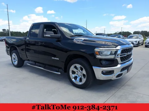 Black 2022 Ram 1500 Big Horn for sale in Douglas, GA