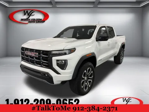 White 2024 GMC Canyon 4WD AT4 for sale in Douglas, GA