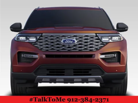 White 2021 Ford Explorer Limited for sale in Douglas, GA