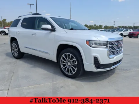 White 2023 GMC Acadia Denali for sale in Douglas, GA