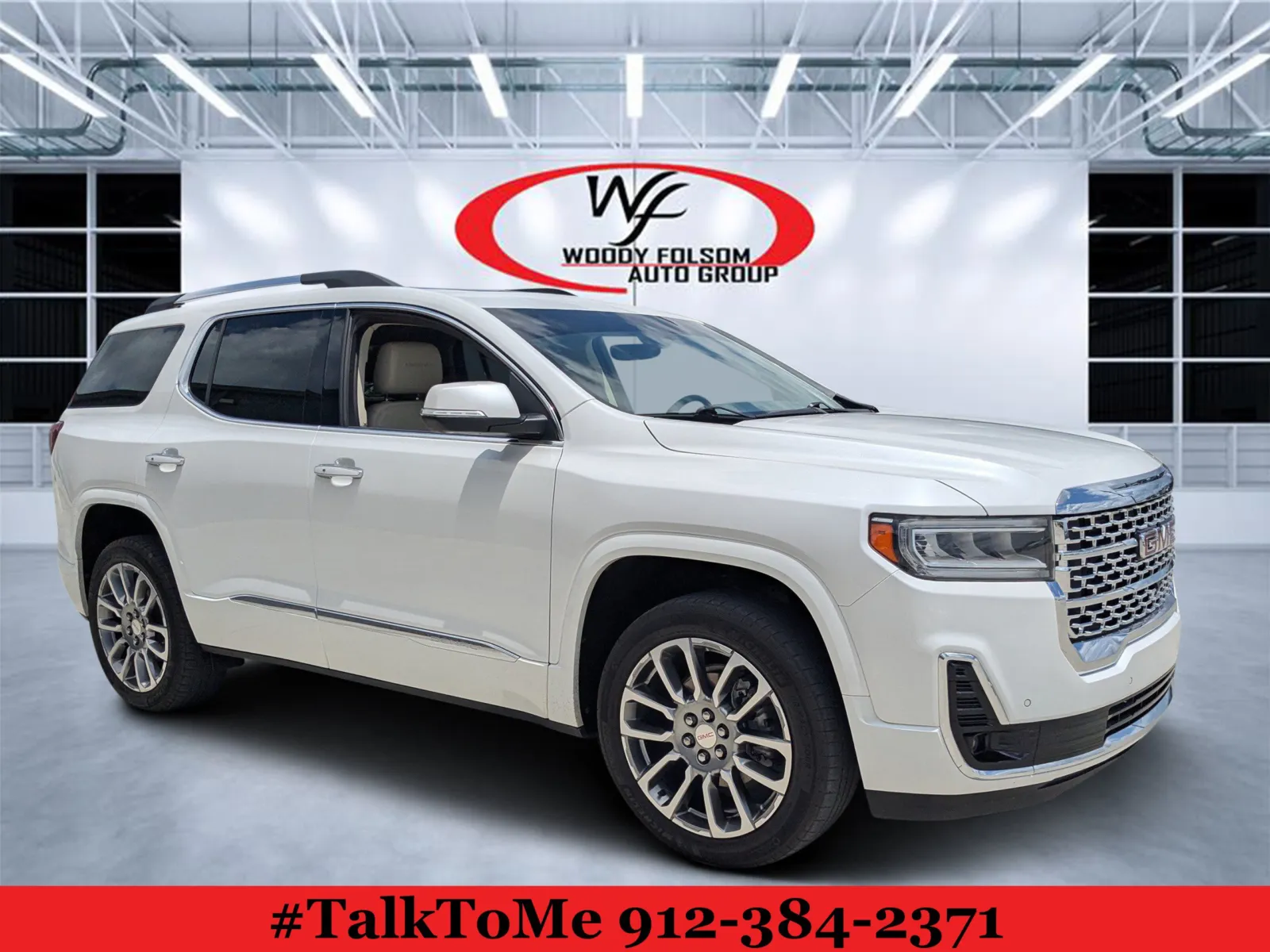 White 2023 GMC Acadia Denali for sale in Douglas, GA