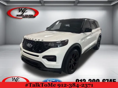 White 2023 Ford Explorer ST for sale in Douglas, GA