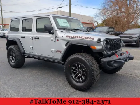 Silver 2024 Jeep Wrangler Rubicon for sale in Douglas, GA
