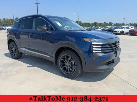 Blue 2026 Nissan Kicks SR for sale in Douglas, GA