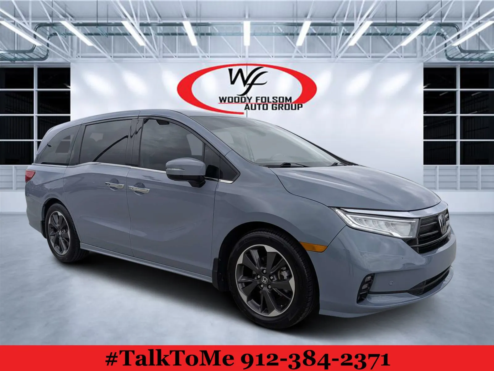 Gray 2023 Honda Odyssey Elite for sale in Douglas, GA