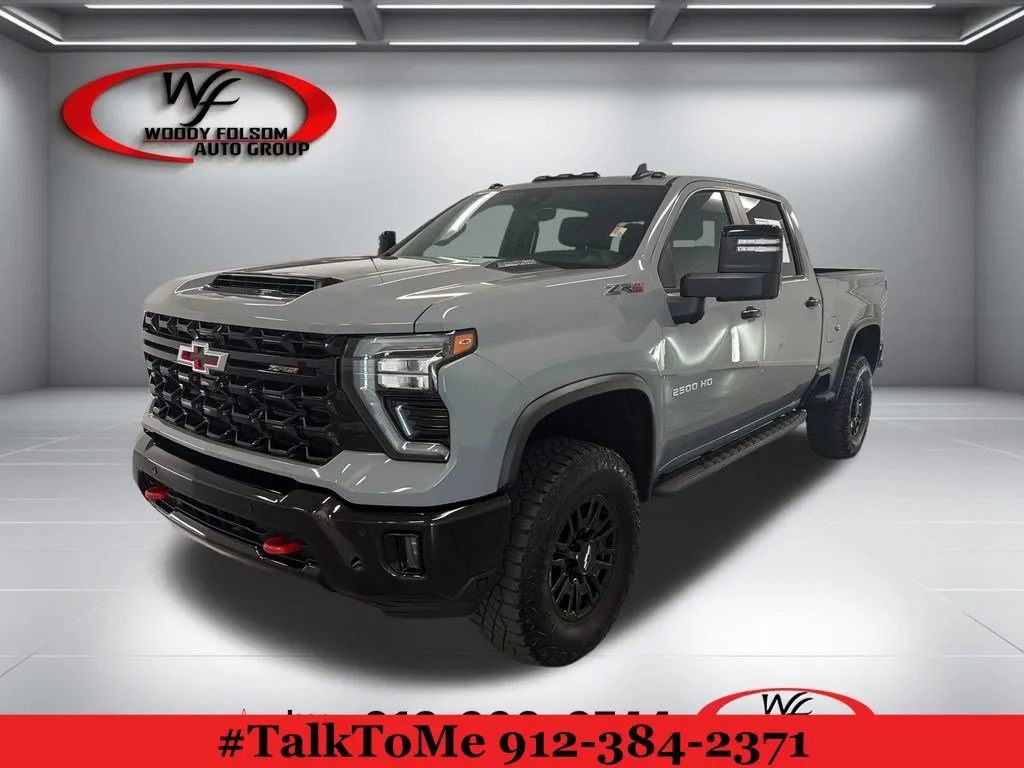 Gray 2025 Chevrolet Silverado 2500 HD ZR2 for sale in Douglas, GA