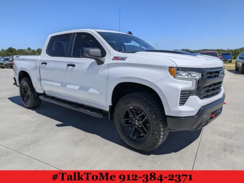 White 2023 Chevrolet Silverado 1500 LT Trail Boss for sale in Douglas, GA