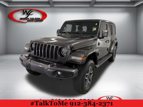 Silver 2021 Jeep Wrangler Unlimited Sahara High Altitude for sale in Douglas, GA