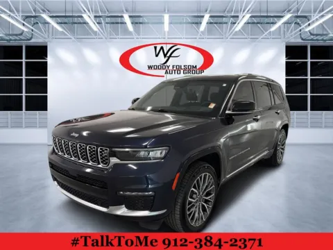 Blue 2023 Jeep Grand Cherokee L Summit Reserve for sale in Douglas, GA