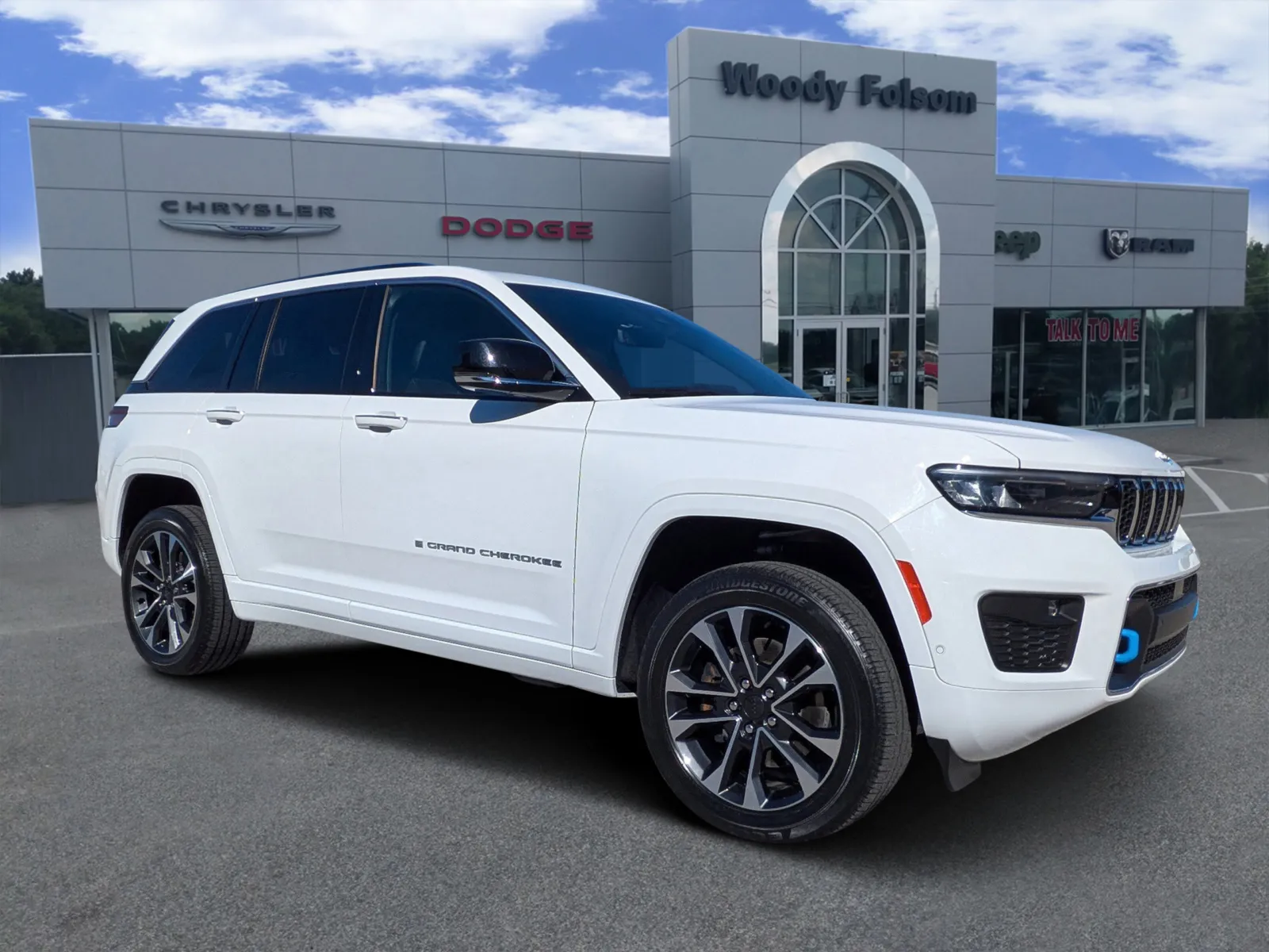 White 2022 Jeep Grand Cherokee 4xe Overland for sale in Vidalia, GA