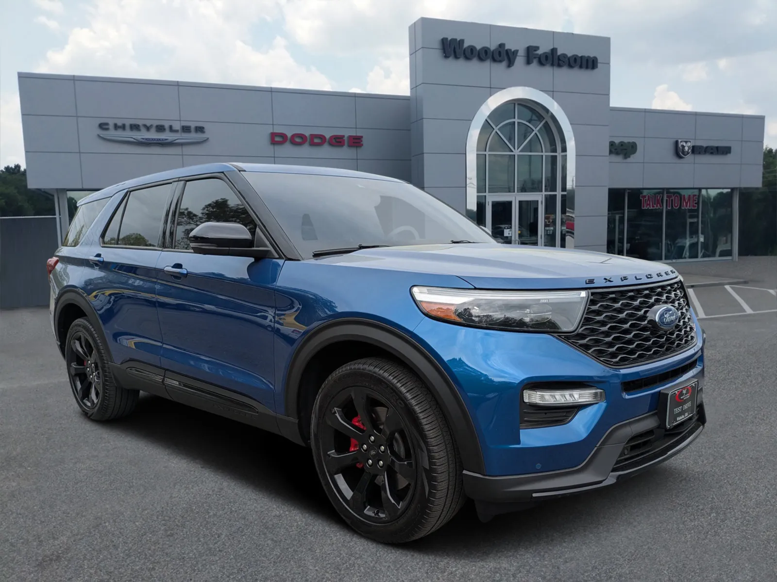 Blue 2022 Ford Explorer ST for sale in Vidalia, GA