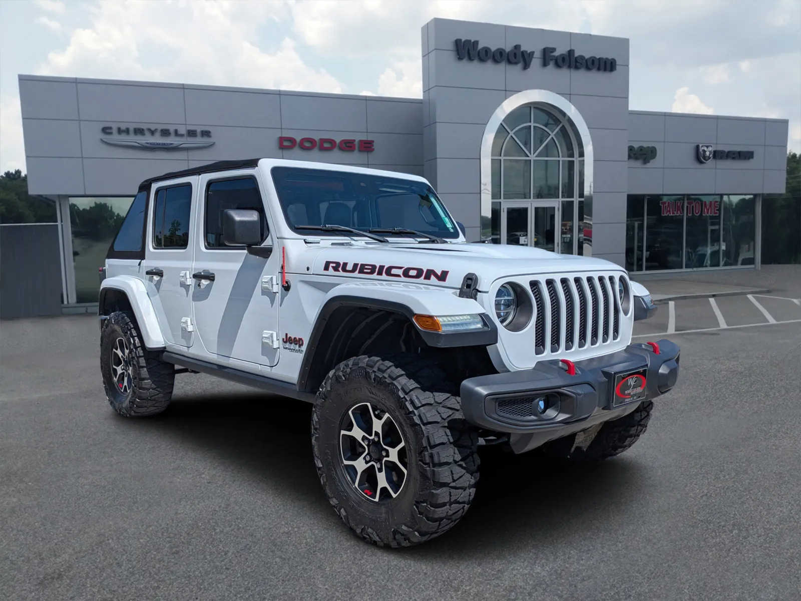 White 2020 Jeep Wrangler Unlimited Rubicon for sale in Vidalia, GA