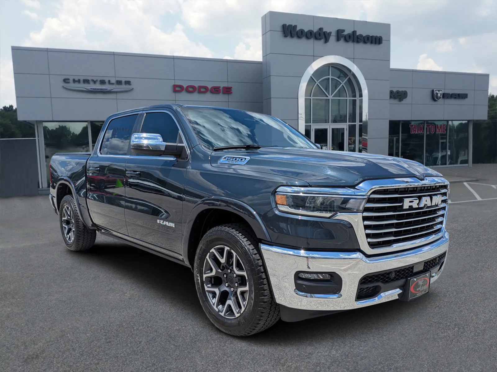 Blue 2025 Ram 1500 Laramie for sale in Vidalia, GA