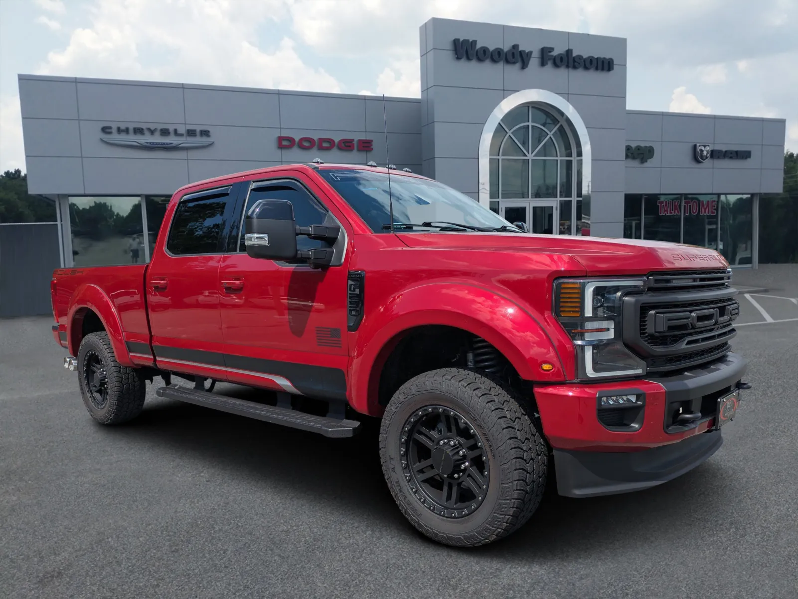 Red 2022 Ford Super Duty F-250 SRW LARIAT for sale in Vidalia, GA
