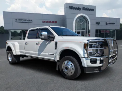 White 2022 Ford Super Duty F-450 DRW Platinum for sale in Vidalia, GA