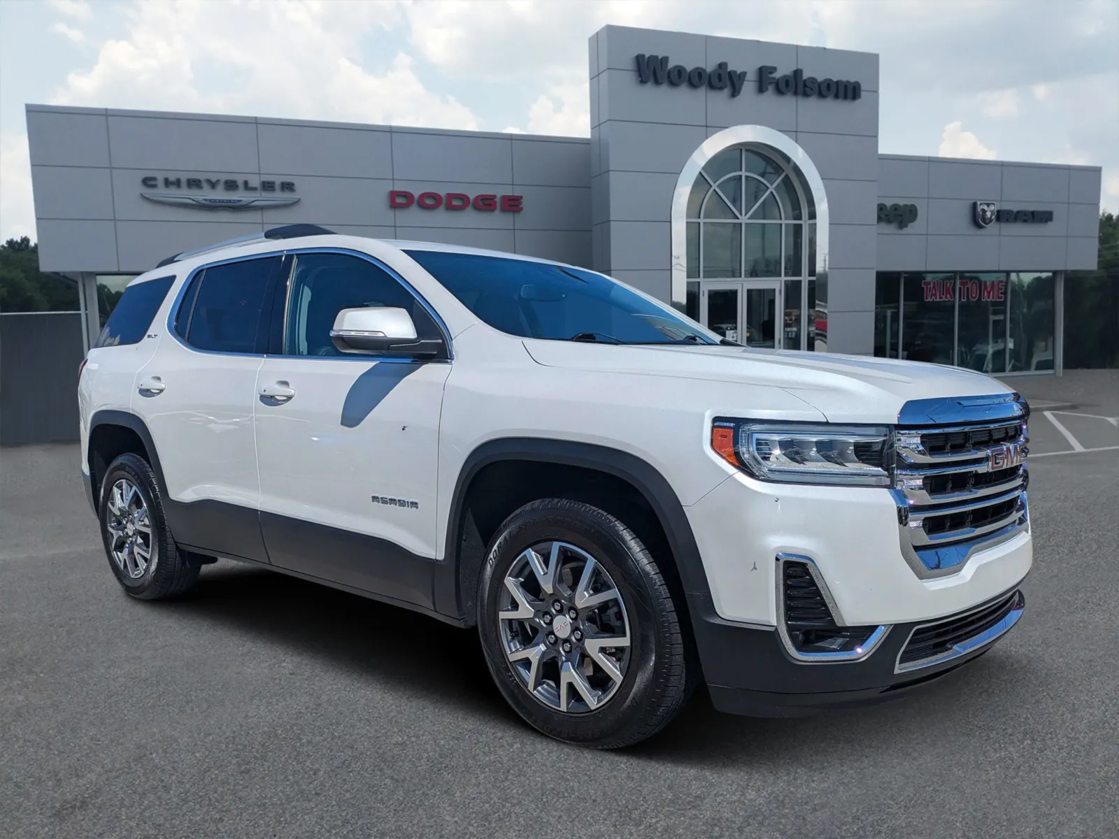 White 2023 GMC Acadia SLT for sale in Vidalia, GA