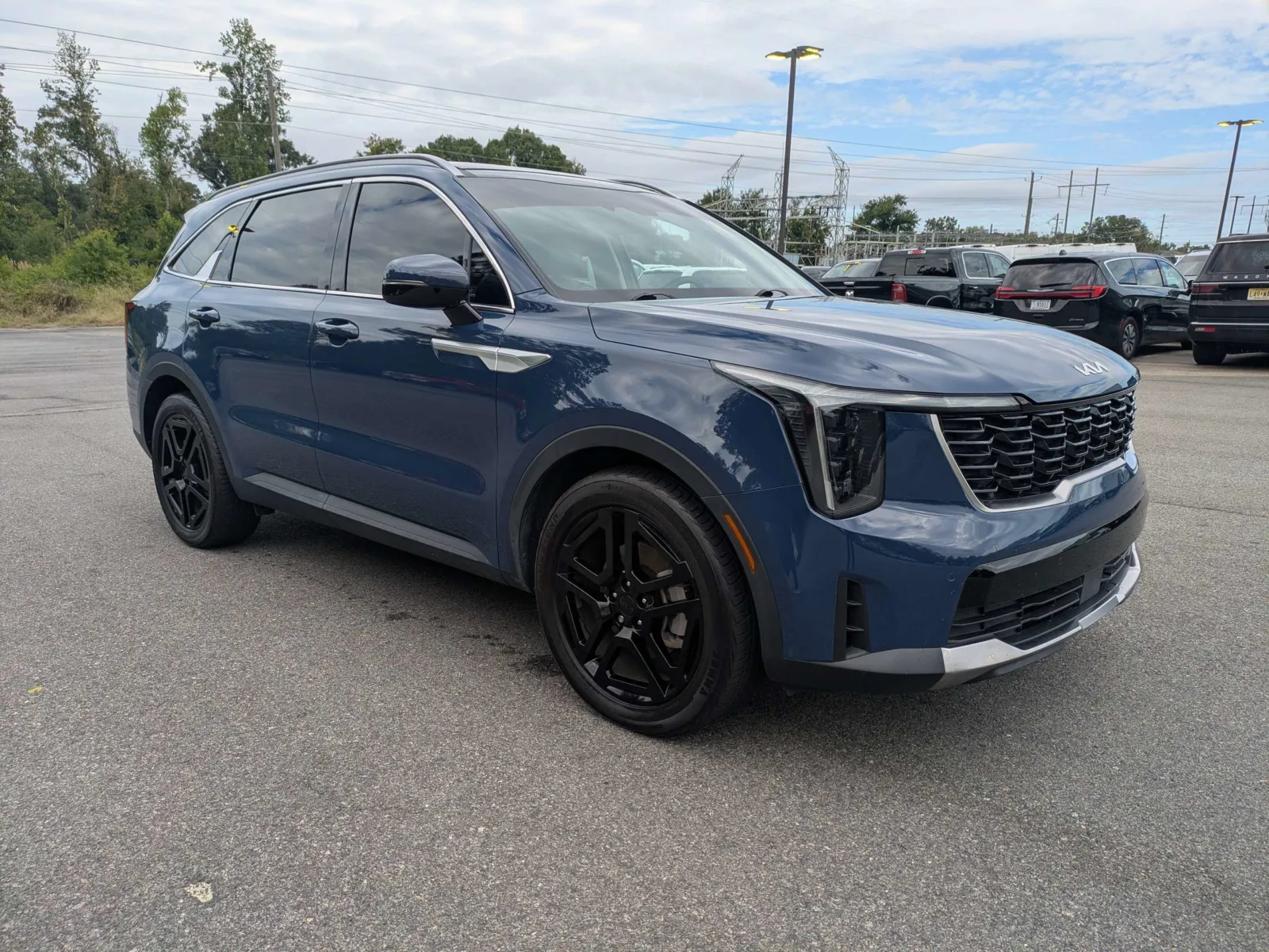 Blue 2024 Kia Sorento S for sale in Vidalia, GA