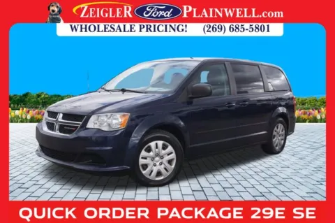 Blue 2015 Dodge Grand Caravan SE for sale in Plainwell, MI
