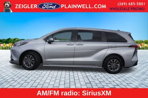 Photos of 2021 Toyota Sienna LE for sale in Plainwell, MI at Zeigler Ford of Plainwell