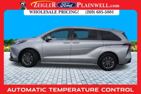 Photos of 2021 Toyota Sienna LE for sale in Plainwell, MI at Zeigler Ford of Plainwell