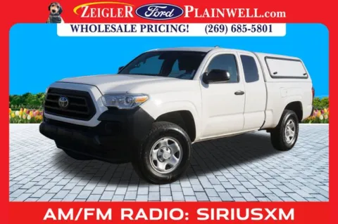 White 2021 Toyota Tacoma SR for sale in Plainwell, MI
