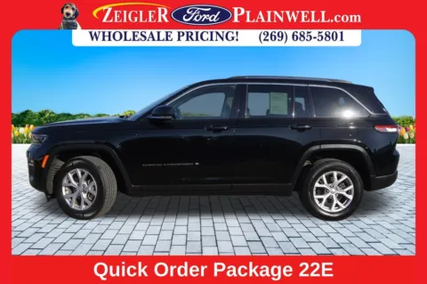 Photos of 2022 Jeep Grand Cherokee Limited for sale in Plainwell, MI at Zeigler Ford of Plainwell