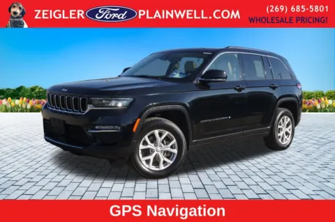 Black 2022 Jeep Grand Cherokee Limited for sale in Plainwell, MI