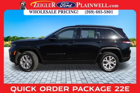 Another view of 2022 Jeep Grand Cherokee Limited for sale in Plainwell, MI at Zeigler Ford of Plainwell