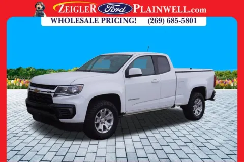 White 2022 Chevrolet Colorado LT for sale in Plainwell, MI