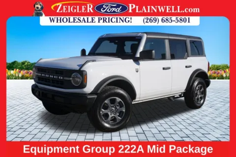 White 2025 Ford Bronco Big Bend for sale in Plainwell, MI