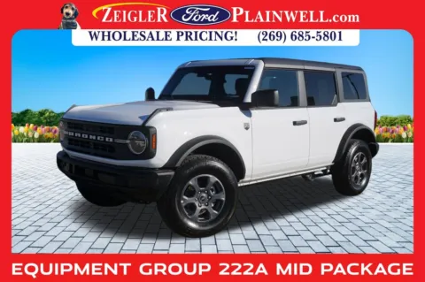 White 2025 Ford Bronco Big Bend for sale in Plainwell, MI