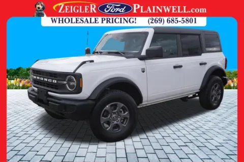 White 2025 Ford Bronco Big Bend for sale in Plainwell, MI