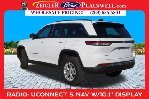 Another view of 2023 Jeep Grand Cherokee Limited for sale in Plainwell, MI at Zeigler Ford of Plainwell