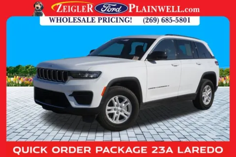 White 2023 Jeep Grand Cherokee Laredo for sale in Plainwell, MI